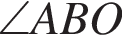 \angle ABO