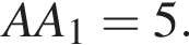 AA_1 = 5.