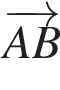 \overrightarrowAB