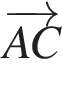 \overrightarrowAC